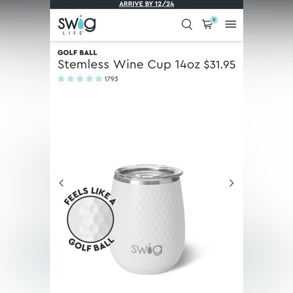Swig life steamless wine cup - Picture 3 of 3